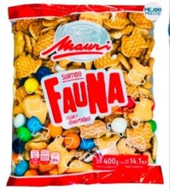 GALLETITAS MAURI FAUNA 400G maf